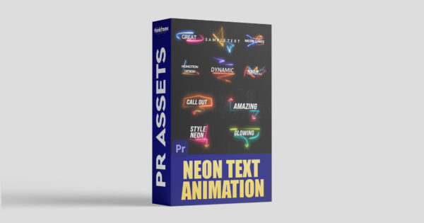 Neon Text Animation
